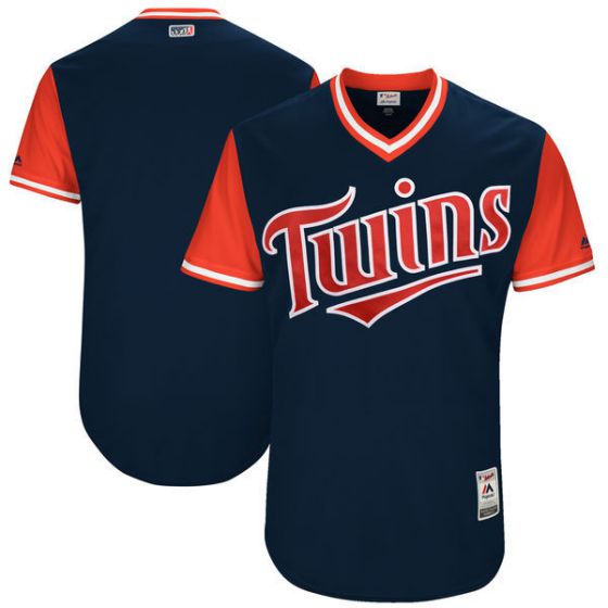 Men Minnesota Twins Blank Blue New Rush Limited MLB Jerseys